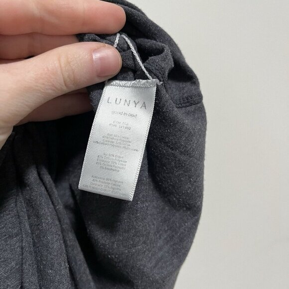 Lunya Restore Cotton Blend Open Back Maxi Dress - Picture 7 of 12